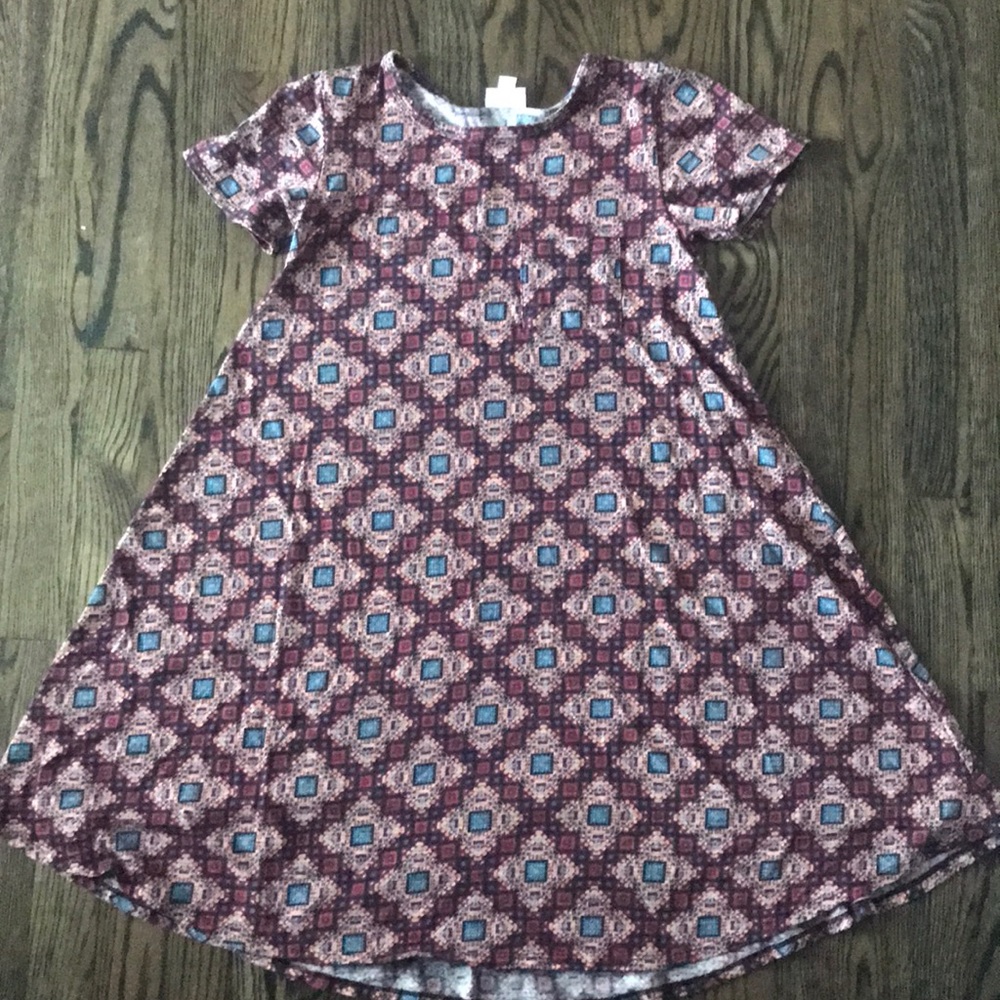 XXS LulaRoe Patterned Dress